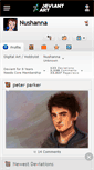 Mobile Screenshot of nushanna.deviantart.com