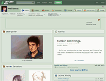 Tablet Screenshot of nushanna.deviantart.com
