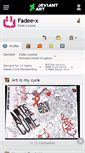 Mobile Screenshot of fadee-x.deviantart.com
