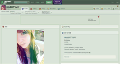 Desktop Screenshot of missbrittany.deviantart.com