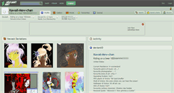 Desktop Screenshot of kawaii-mew-chan.deviantart.com