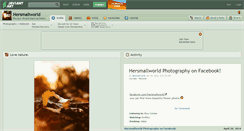 Desktop Screenshot of hersmallworld.deviantart.com