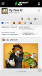 Mobile Screenshot of fly-free12.deviantart.com