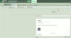 Desktop Screenshot of mrlgirl4ever.deviantart.com