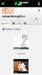 Mobile Screenshot of cuteandsexygirls.deviantart.com