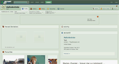 Desktop Screenshot of maltodextrate.deviantart.com
