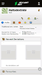 Mobile Screenshot of maltodextrate.deviantart.com