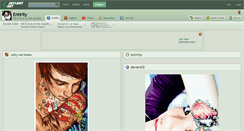 Desktop Screenshot of entirity.deviantart.com