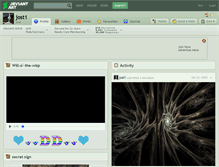 Tablet Screenshot of jost1.deviantart.com