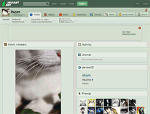 Tablet Screenshot of muym.deviantart.com