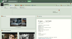 Desktop Screenshot of hadigfx.deviantart.com
