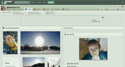Desktop Screenshot of jthmlover101.deviantart.com