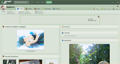 Desktop Screenshot of itsuko14.deviantart.com