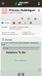 Mobile Screenshot of princess--bubblegum.deviantart.com