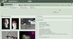 Desktop Screenshot of creaturemaker.deviantart.com