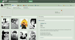Desktop Screenshot of liljoker116.deviantart.com