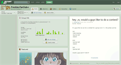Desktop Screenshot of freckles-fanclub.deviantart.com