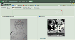 Desktop Screenshot of feypandora.deviantart.com