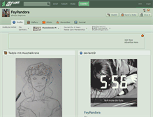 Tablet Screenshot of feypandora.deviantart.com