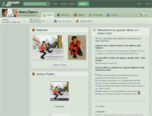 Tablet Screenshot of noex-fans.deviantart.com