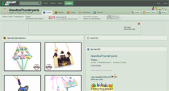Desktop Screenshot of grandmathunderpants.deviantart.com