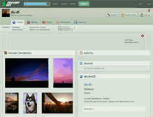 Tablet Screenshot of du-di.deviantart.com