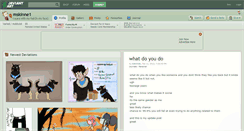 Desktop Screenshot of mskinne1.deviantart.com