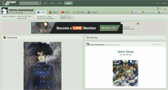 Desktop Screenshot of momo-chansempai.deviantart.com