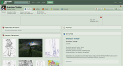 Desktop Screenshot of brandon-trotter.deviantart.com