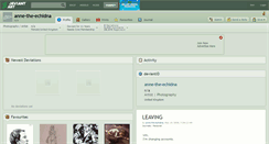 Desktop Screenshot of anne-the-echidna.deviantart.com