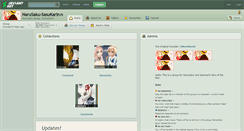 Desktop Screenshot of narusaku-sasukarin.deviantart.com