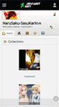 Mobile Screenshot of narusaku-sasukarin.deviantart.com