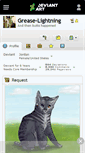 Mobile Screenshot of grease-lightning.deviantart.com