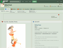 Tablet Screenshot of nekuri-kun.deviantart.com