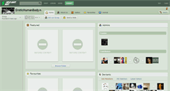 Desktop Screenshot of erotichumanbody.deviantart.com