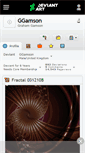 Mobile Screenshot of ggamson.deviantart.com