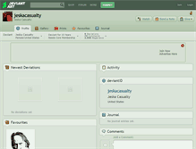 Tablet Screenshot of jeskacasualty.deviantart.com