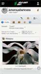 Mobile Screenshot of amorousdarkness.deviantart.com