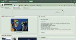 Desktop Screenshot of blooandwhite.deviantart.com