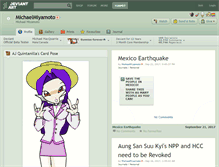 Tablet Screenshot of michaelmiyamoto.deviantart.com