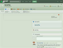 Tablet Screenshot of genietse.deviantart.com