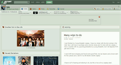 Desktop Screenshot of izin.deviantart.com