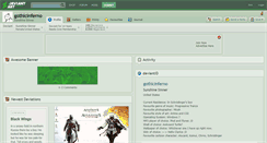 Desktop Screenshot of gothicinferno.deviantart.com