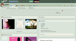 Desktop Screenshot of loushe.deviantart.com