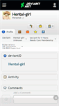 Mobile Screenshot of hentai-girl.deviantart.com