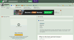 Desktop Screenshot of mihaizen.deviantart.com