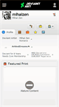 Mobile Screenshot of mihaizen.deviantart.com