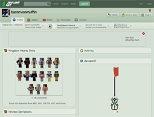 Tablet Screenshot of baronvonmuffin.deviantart.com