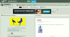 Desktop Screenshot of anandalyons.deviantart.com