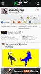 Mobile Screenshot of anandalyons.deviantart.com